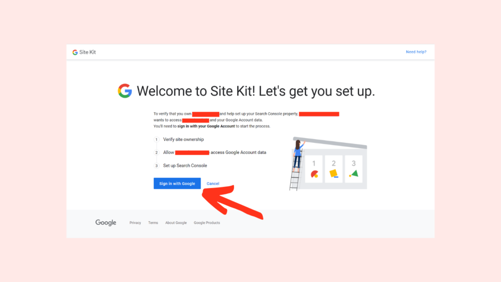 How to set up a Google Site Kit in a News Portal?