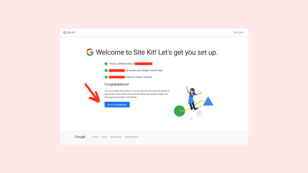 How to set up a Google Site Kit in a News Portal?