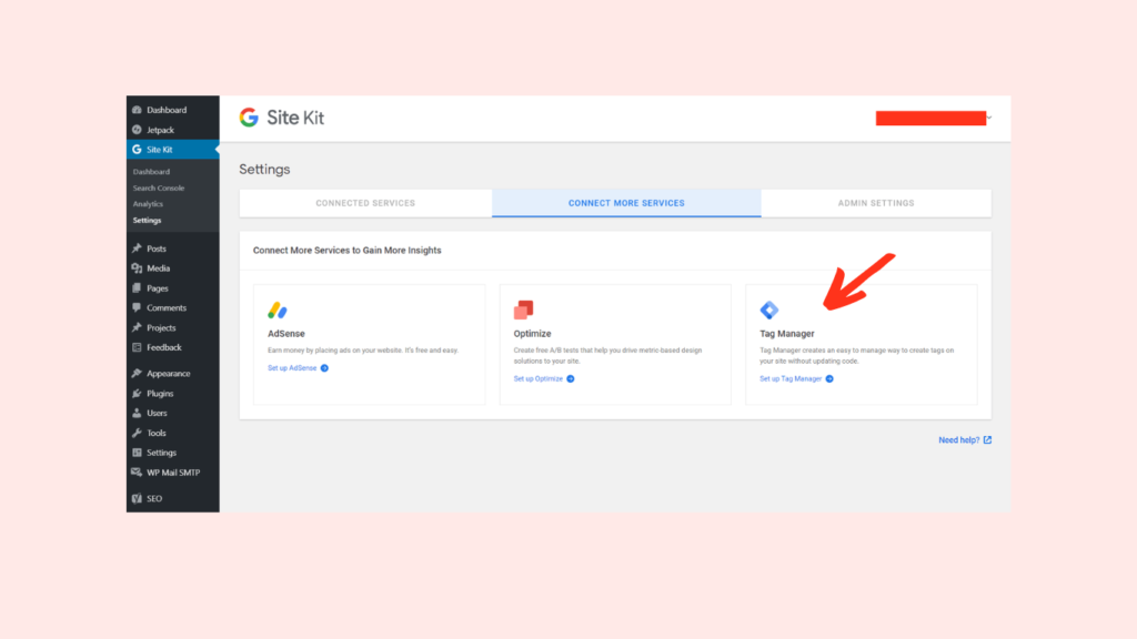 How to set up a Google Site Kit in a News Portal?