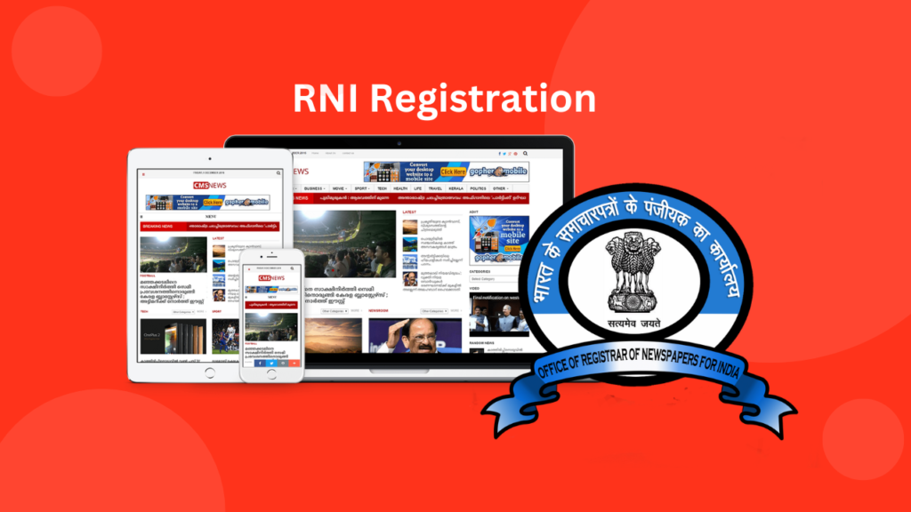 RNI Registration for the News Portal