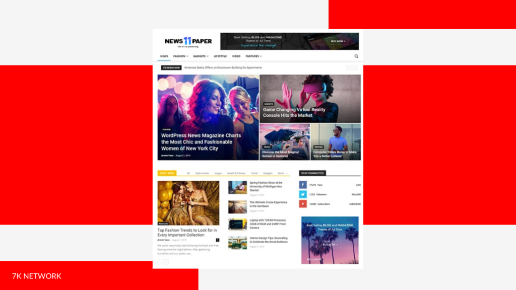 How to find the best theme for a News Portal?