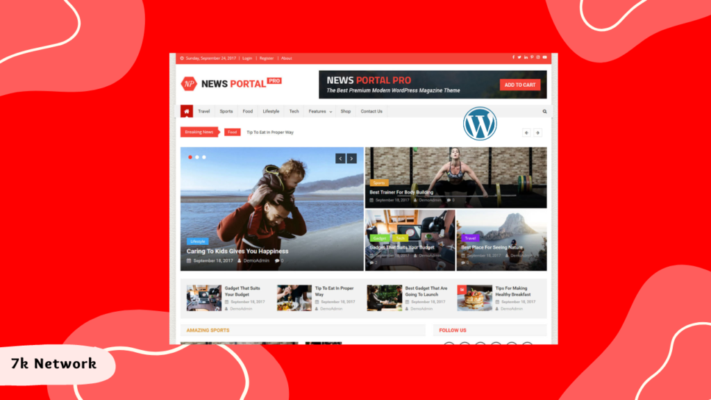 How to create a news portal website on WordPress?