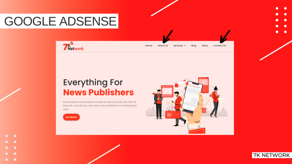 Steps for Google AdSense approval for News Portal