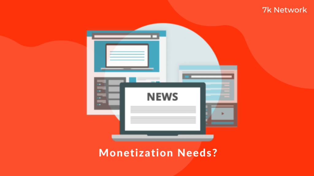 news portal monetization