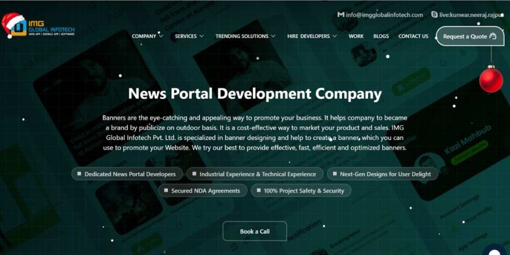 Best News Portal Development Company In India