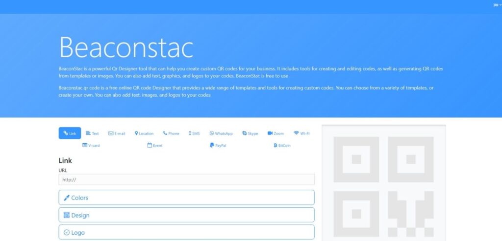 Beaconstac - QR Code Generator