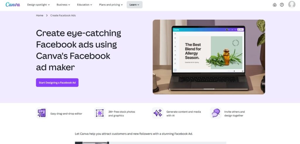 Canva - Best Facebook Marketing Tools