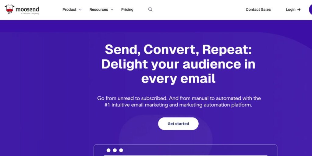 Email Marketing Tools - Moosend