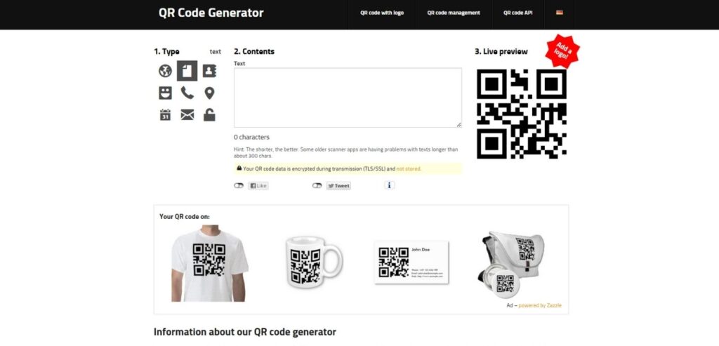 GoQR.me - QR Code Generator