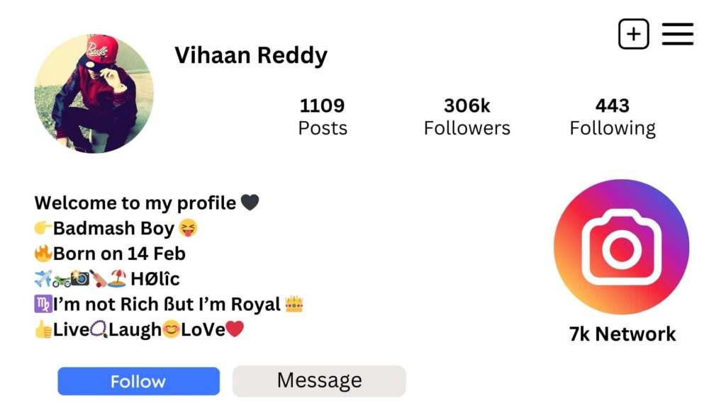 Instagram VIP Bio