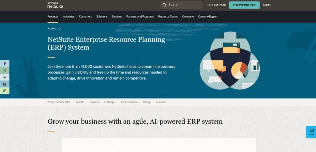 NetSuite ERP - Enterprise Resource Planning Software