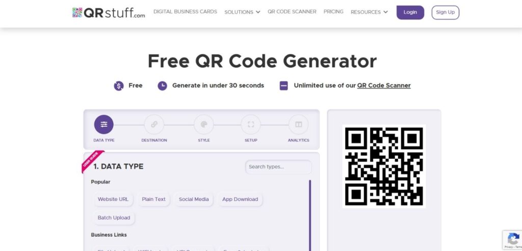 QR Stuff - QR Code Generator