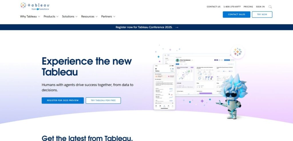 Tableau - Best AI Data Analytics Tools