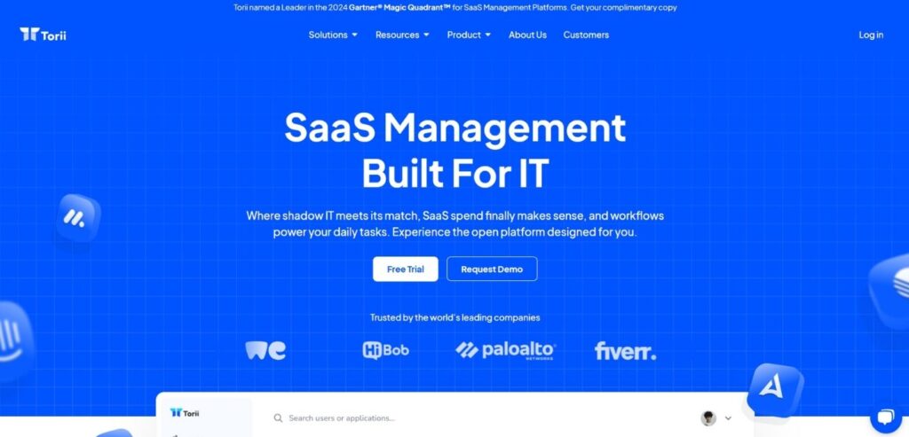 Torii - Best Saas Management Software