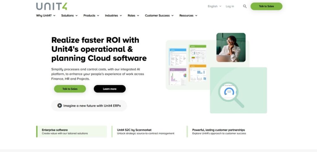 Unit4 ERP - Enterprise Resource Planning Software