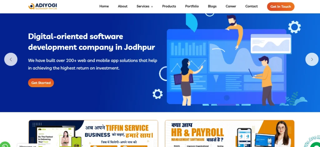 IT company in Jodhpur - Adiyogi Technosoft