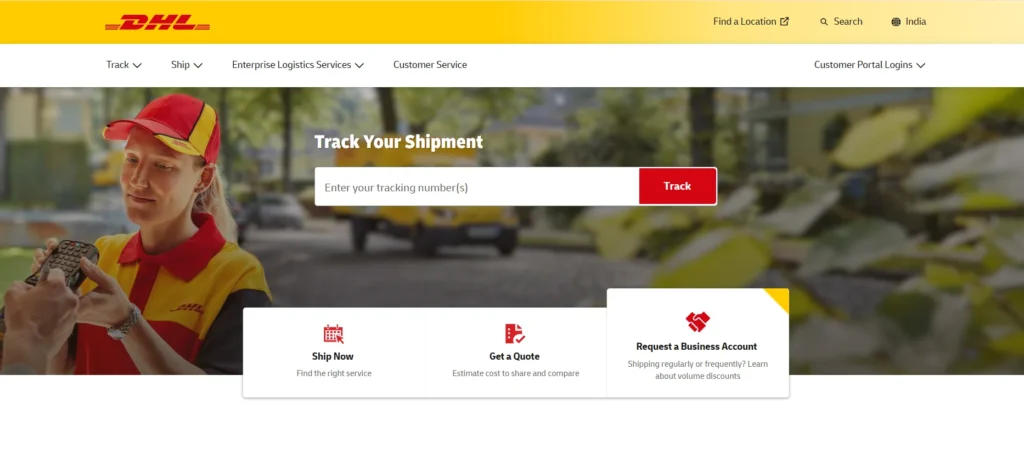 Logistics Company in India - DHL