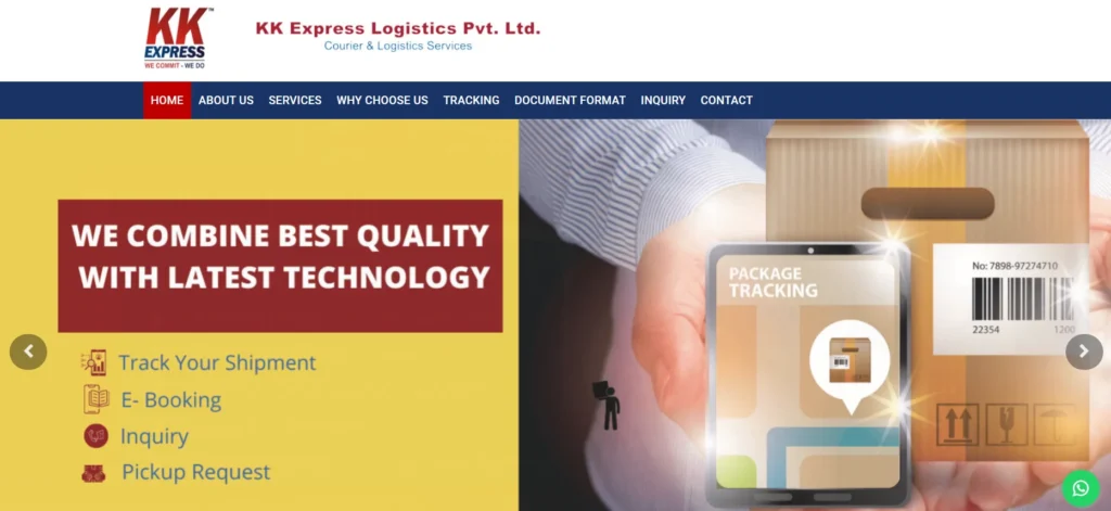 Logistics company in Mumbai - KK Express Logistics Pvt Ltd