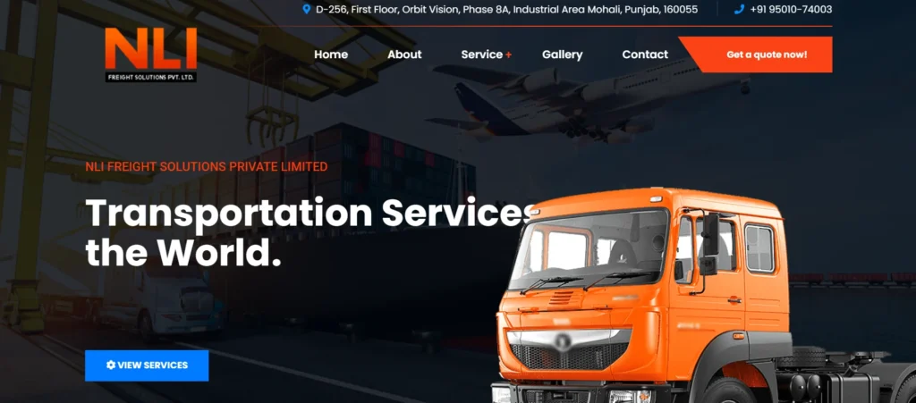 Logistics Company in Mohali - NLI Freight Solutions