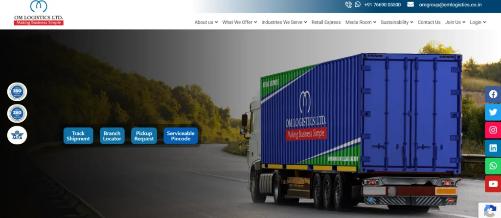 Logistics Company in Mohali - Om Logistics Limited