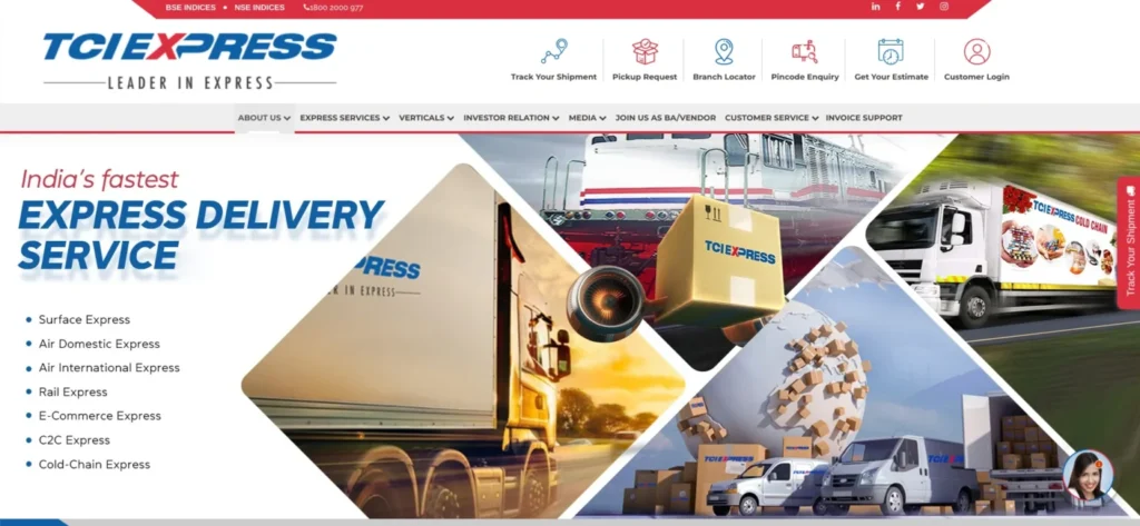 Logistics Company in Mohali - TCI Express