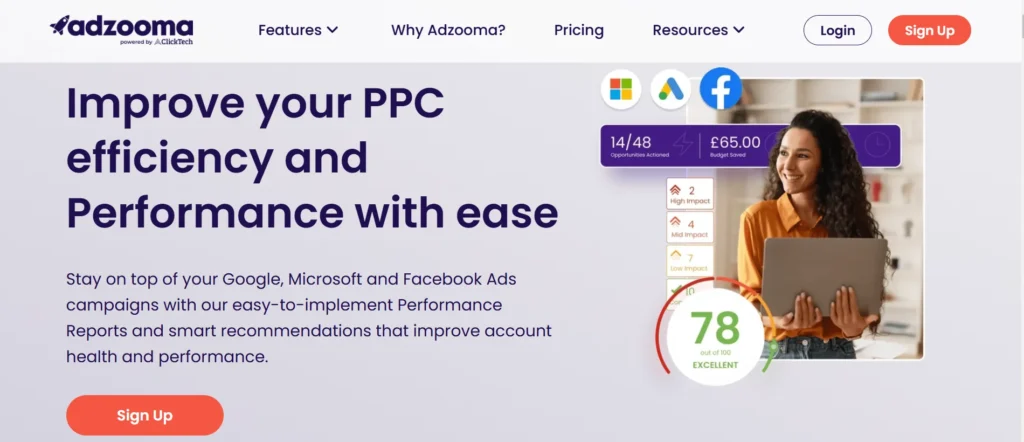 Facebook Ad Tool - Adzooma