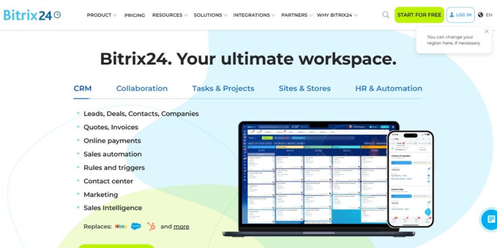 Sales Tracking Software - Bitrix24