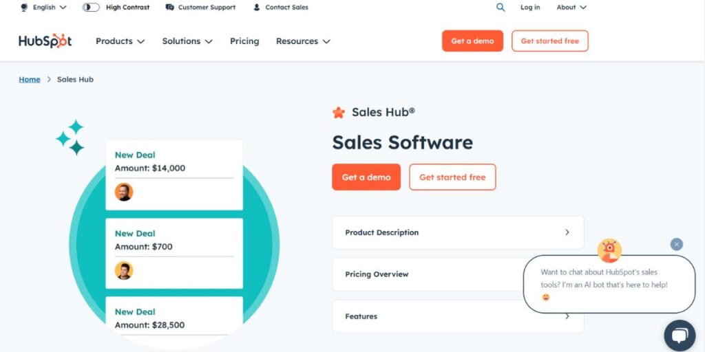 Sales Tracking Software - HubSpot Sales