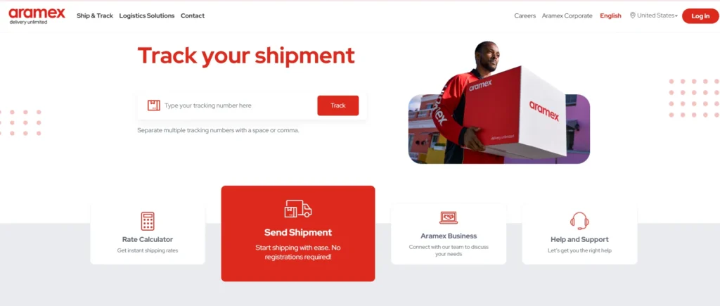 Logistics Company in Dubai - Aramex