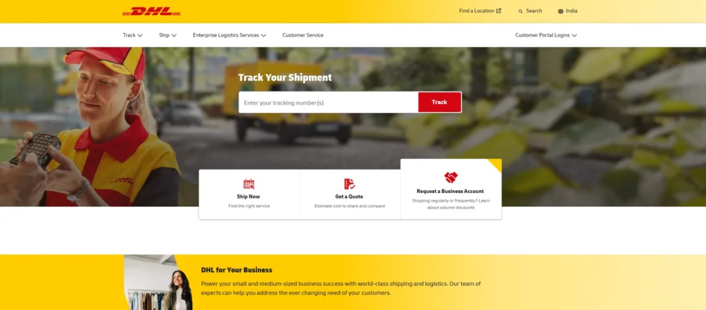 Logistics Company in Dubai - DHL Express