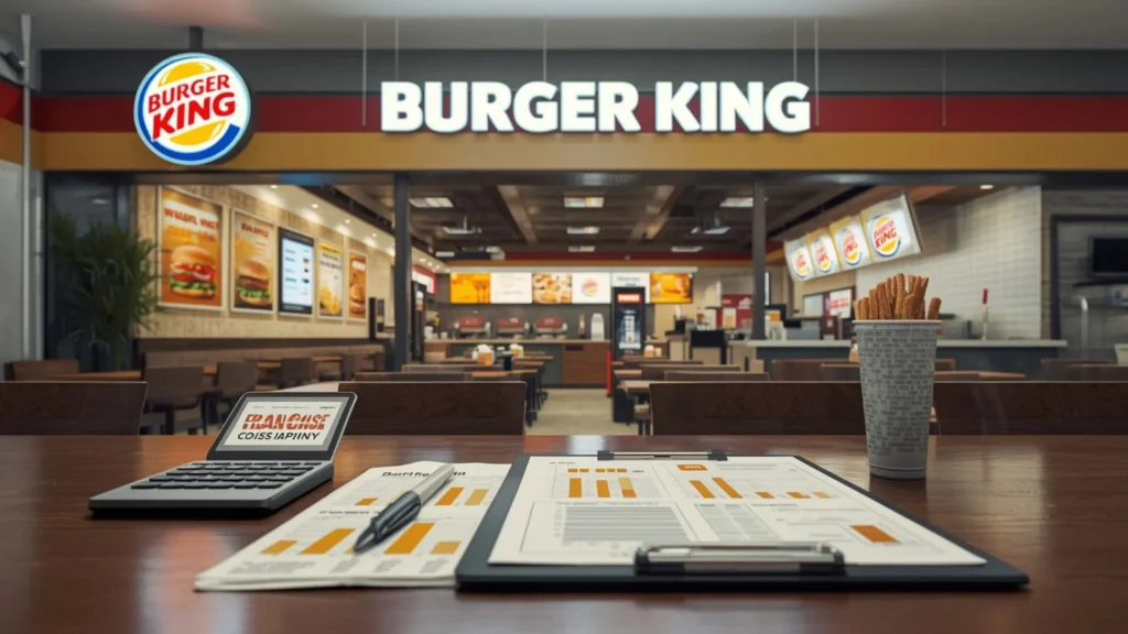 Burger King Franchise Cost in India