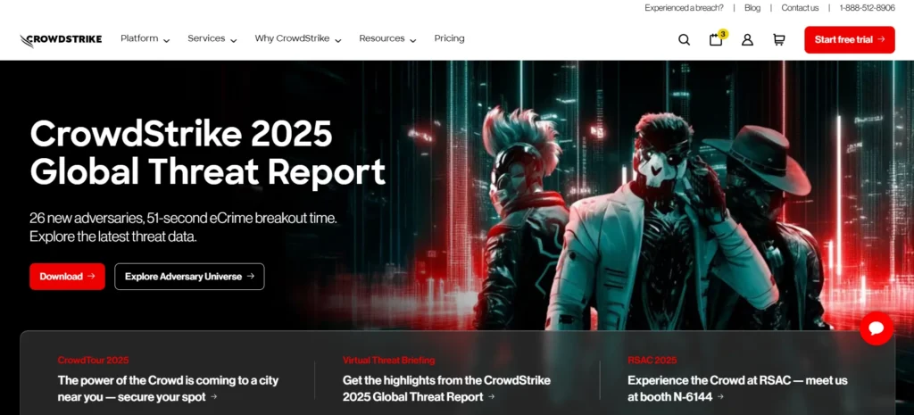 Endpoint Security Softwares -CrowdStrike Falcon