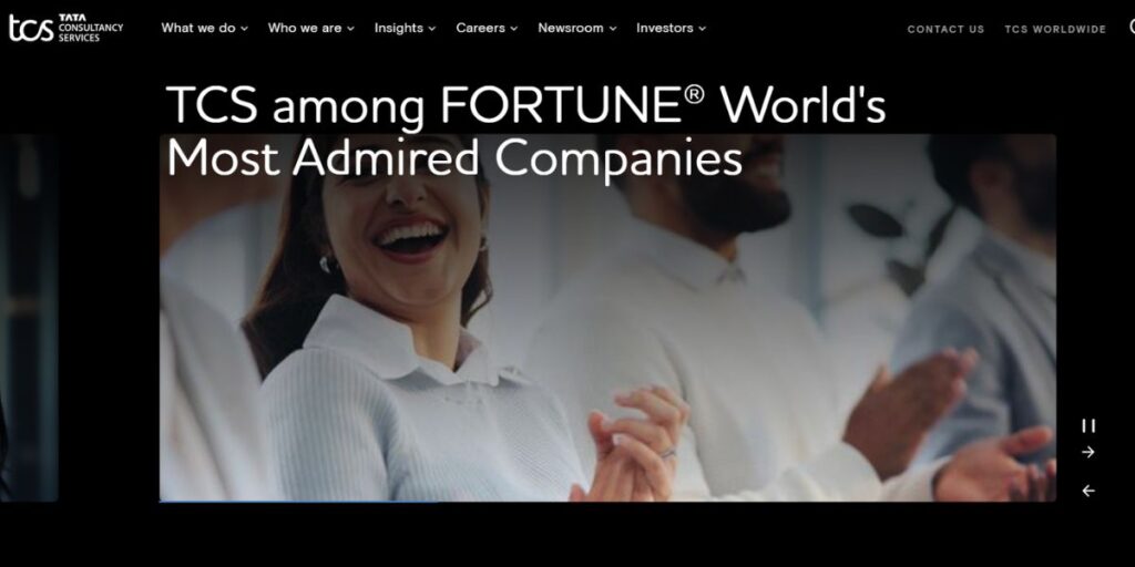 MNC Companies in Chennai - Tata Consultancy Services (TCS)