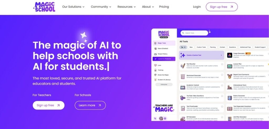 MagicSchool.ai - AI Tools for Education