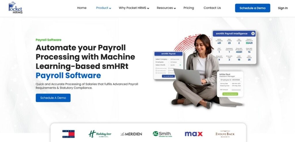 Pocket HRMS - Top Payroll Software in India