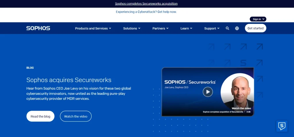 Endpoint Security Softwares - Sophos Intercept X