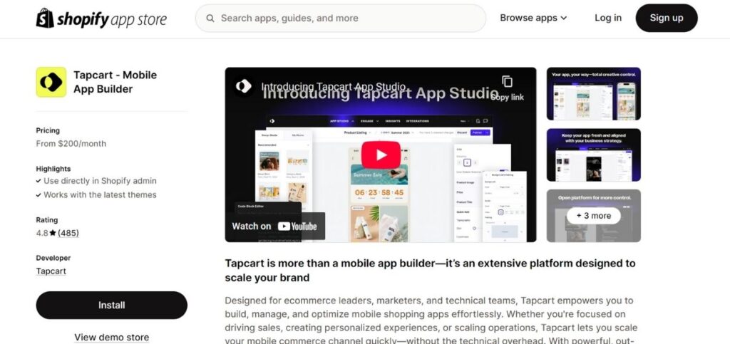 Shopify Mobile App Builders