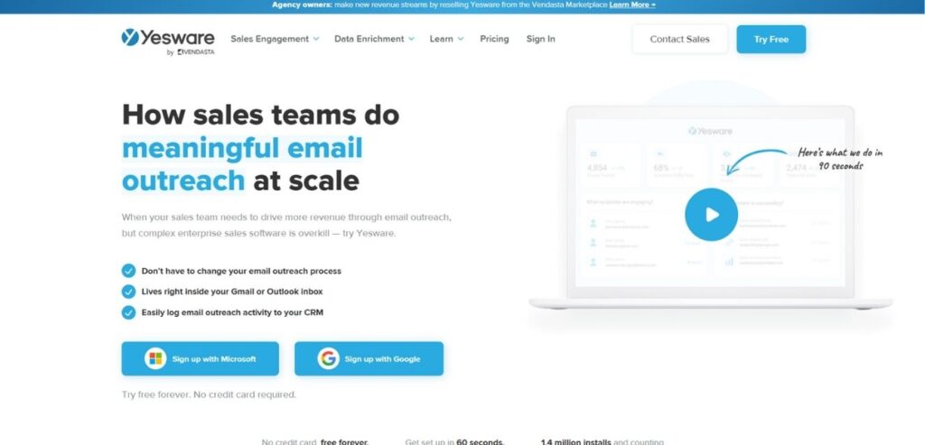 Yesware - Best Cold Email Outreach Tools