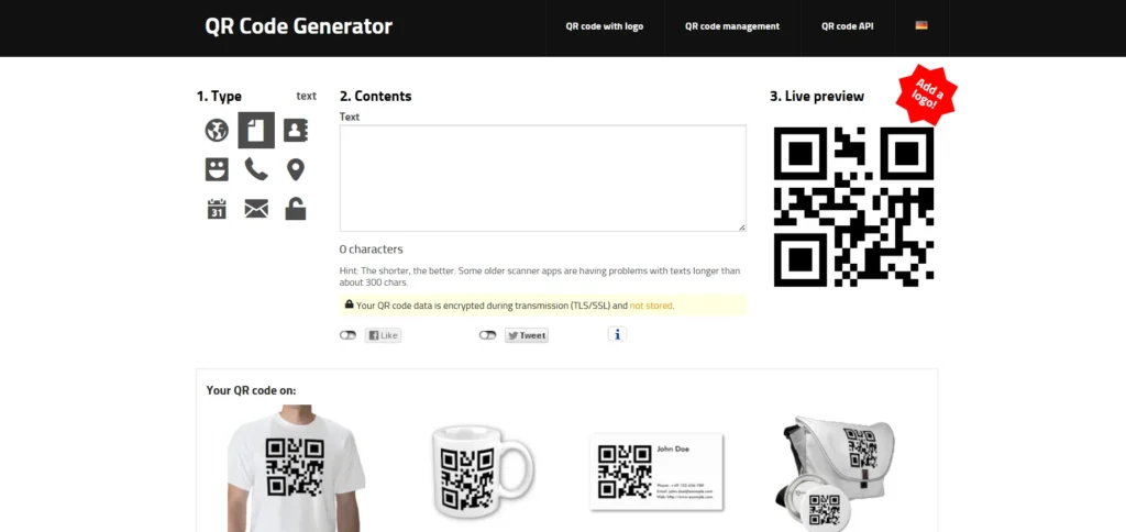 WiFi QR Code Generator - GoQR.me
