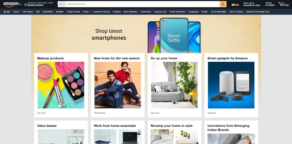 MNC companies in Lucknow - Amazon