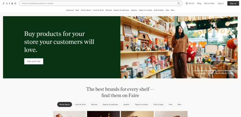 Wholesale Suppliers for Resellers - Faire