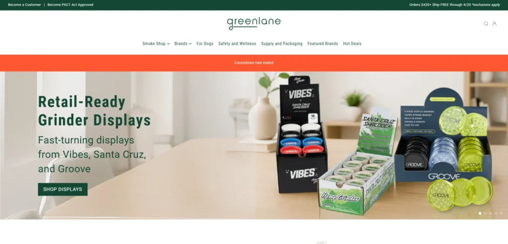 Wholesale Suppliers In the USA -Greenlane Wholesale