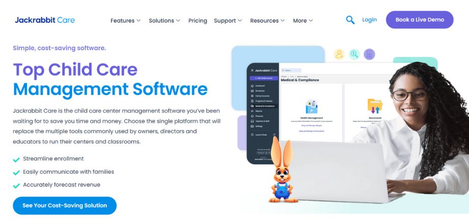 Childcare Management Software - JackRabbit Care