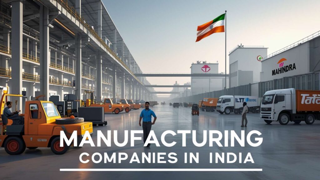 Manufacturing Companies in India