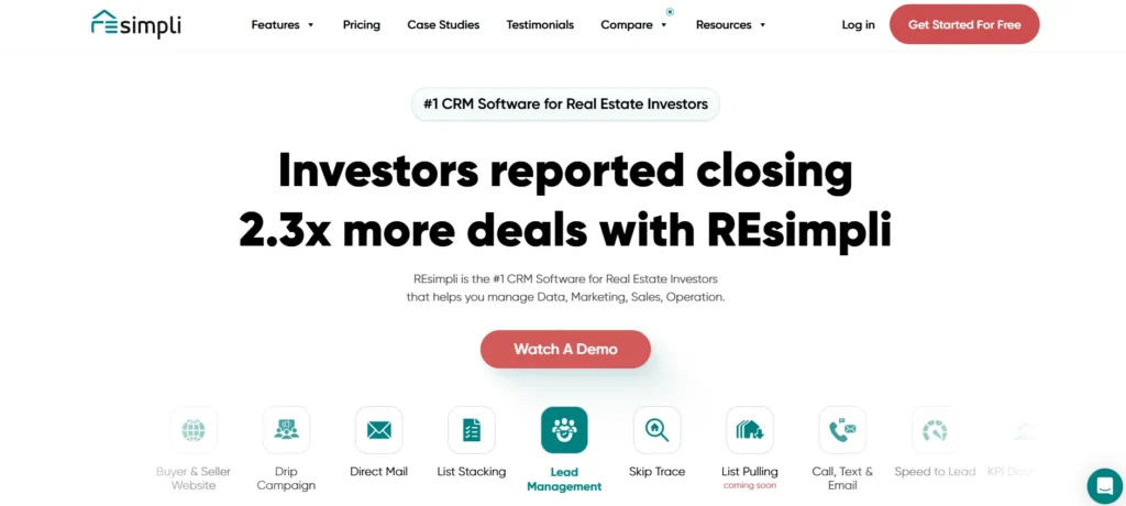 Lead Management Software - REsimpli
