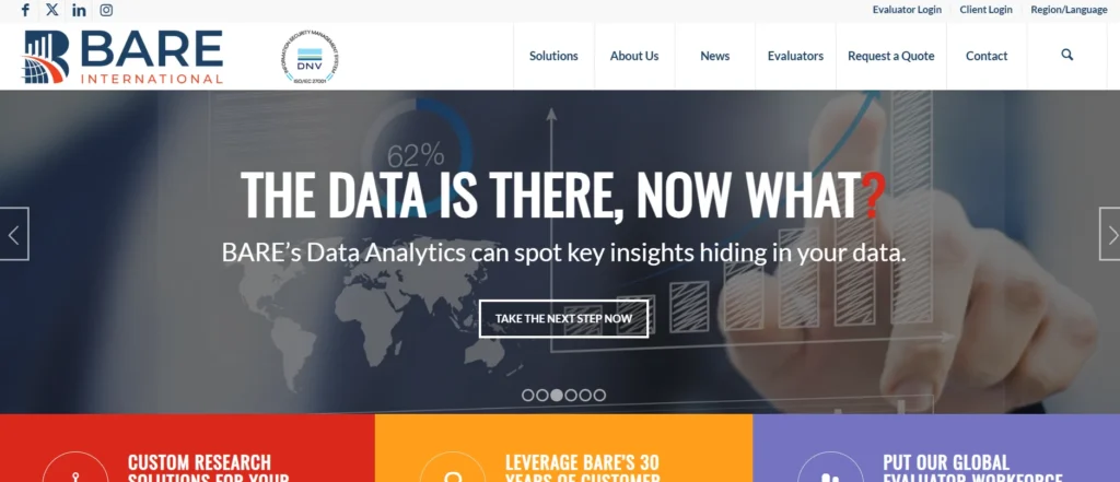 Market Research Companies in India - Bare International India