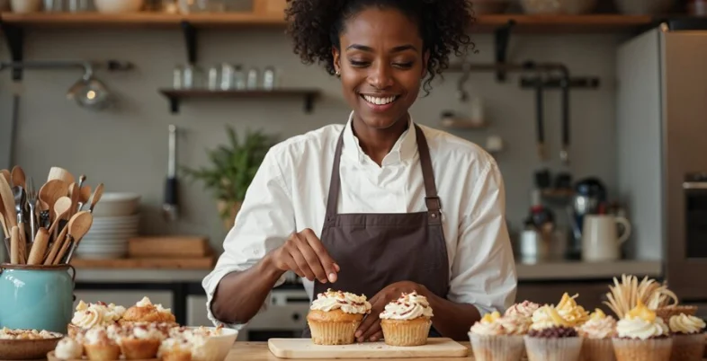 Best Business Ideas for Women in India -Home-Based Bakery or Catering