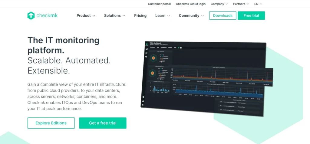 10 Best Network Monitoring Software-Checkmk