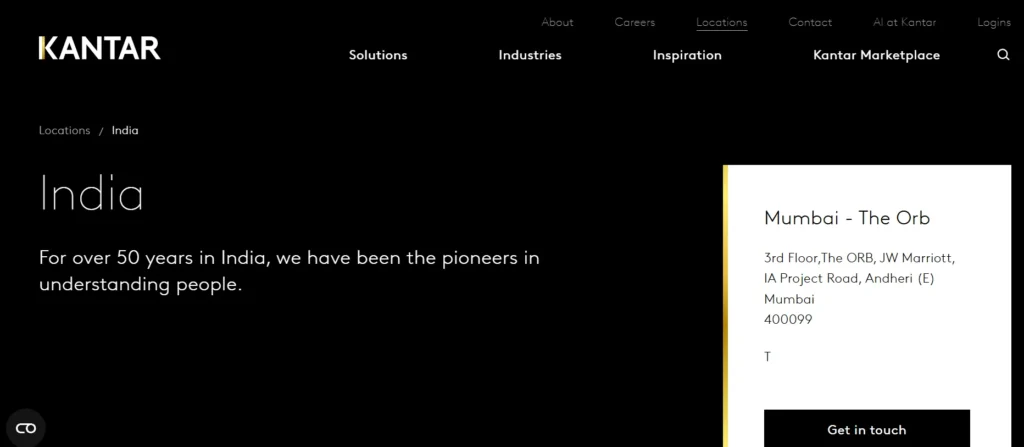 Market Research Companies in India - Kantar