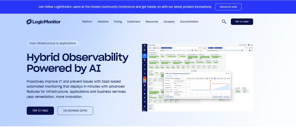 10 Best Network Monitoring Software- LogicMonitor